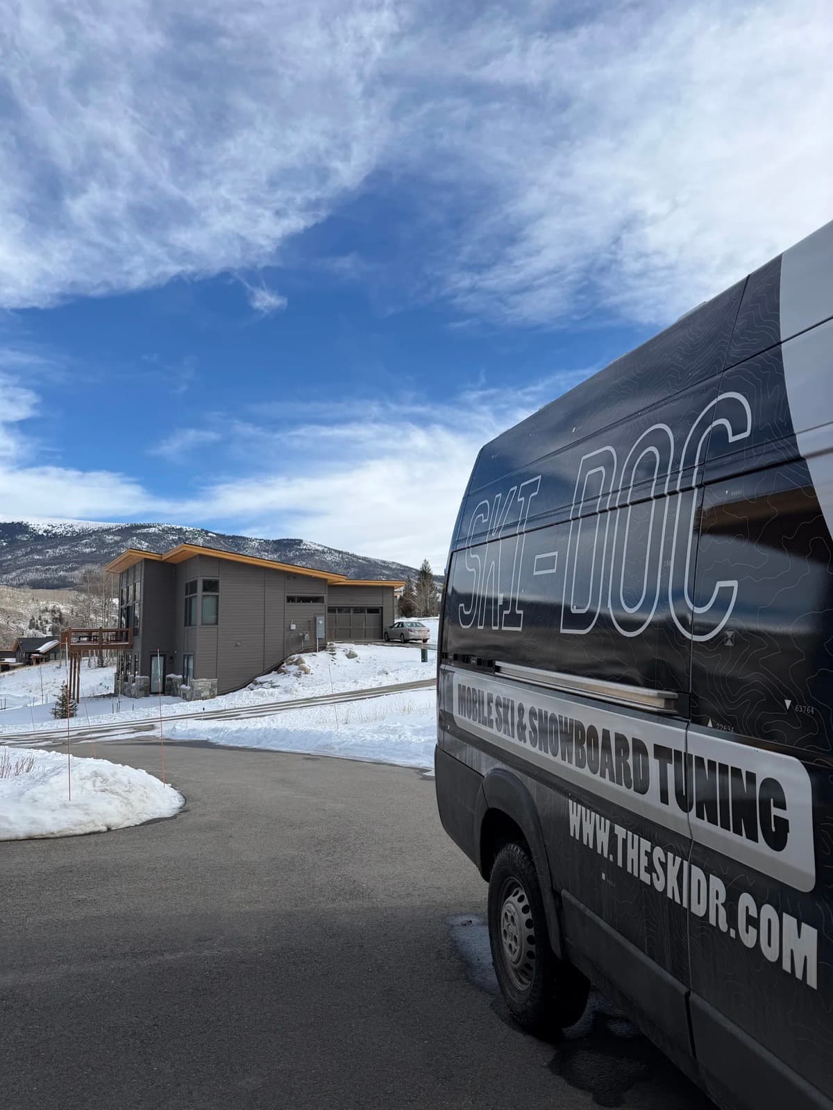 Mobile ski tuning event van — Salt Lake City UT